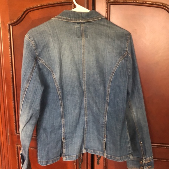 Gloria Vanderbilt Jean Jacket Size M - Picture 7 of 8
